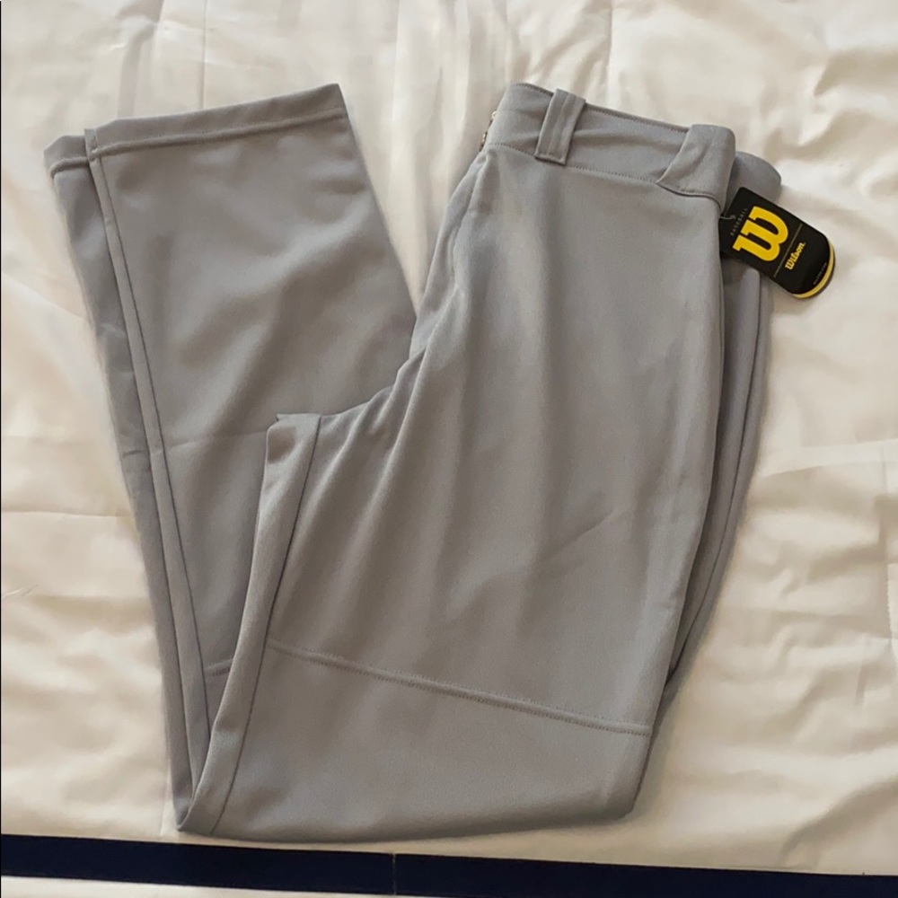 Wilson Grey Baseball Pants